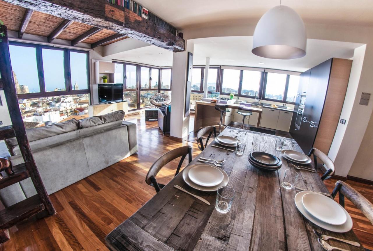 Malagaflat Design Loft City Views Appartement Buitenkant foto