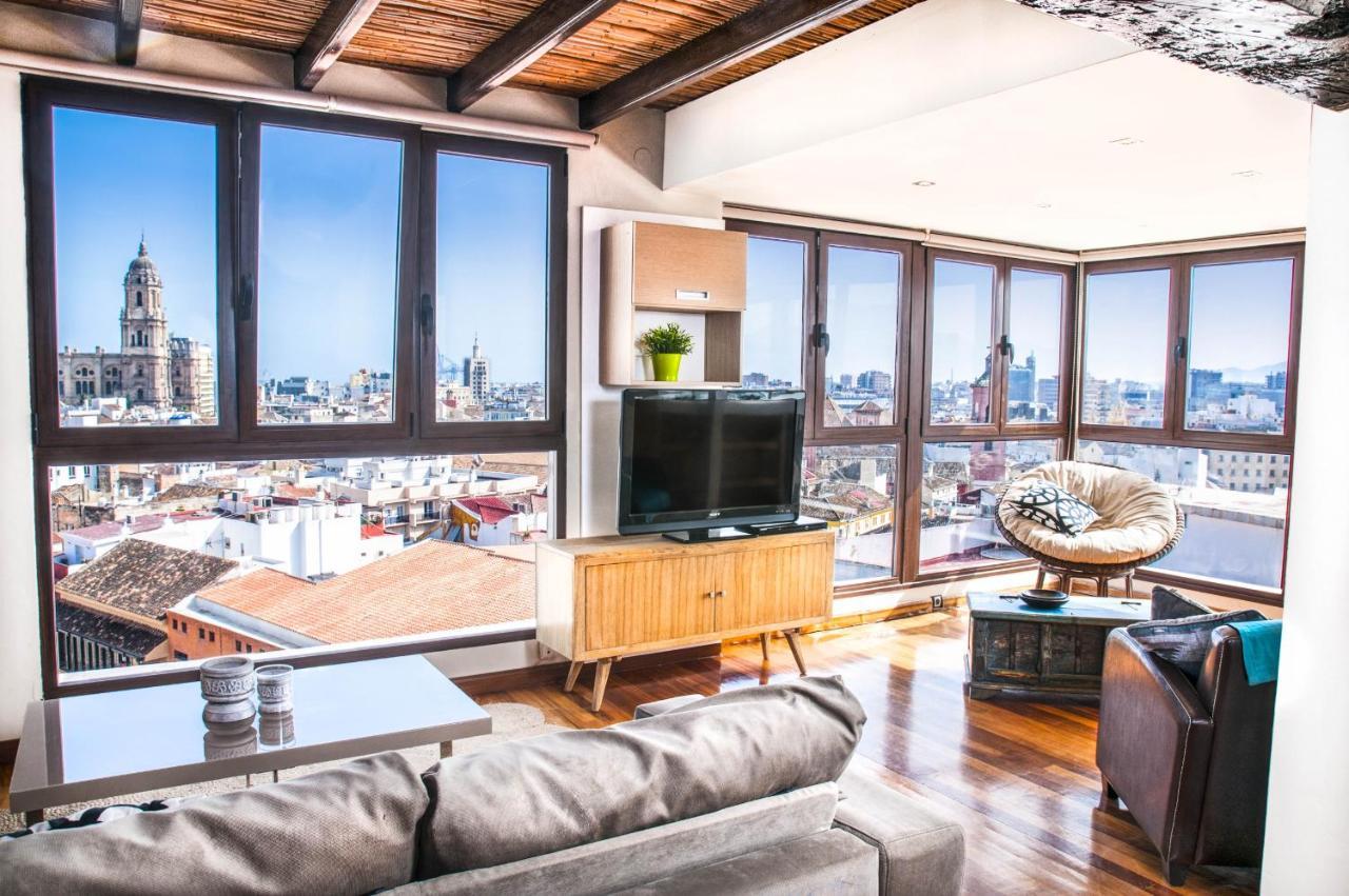 Malagaflat Design Loft City Views Appartement Buitenkant foto